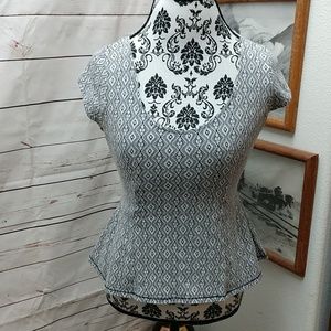 Anthropologie Postmark peplum top